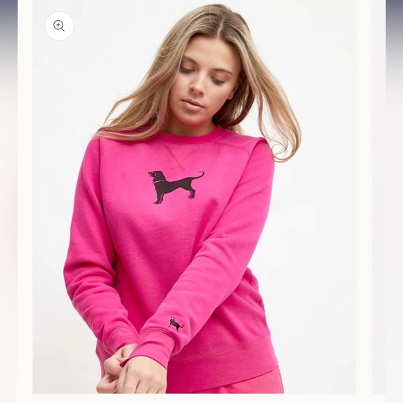 The Black Dog Ladies Classic Crewneck Sweatshirt - Picture 1 of 6
